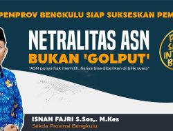 Sekda Isnan Tegaskan Netralitas ASN Bukan Golput