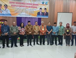 Kadis DPK Meri Sasdi Buka Rakor Daerah Bidang Perpustakaan dan Kearsipan