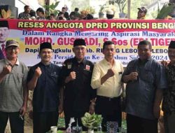 Mohd Gustiadi Menggelar Reses Untuk Menyerap Aspirasi Masyarakat Desa Talang Ratu