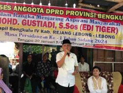 Mohd Gustiadi Tampung Aspirasi Masyarakat Desa Bioa Sengok