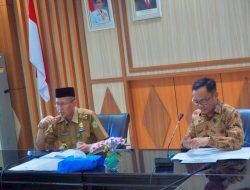 Sekdaprov Pimpin Rapat Exit Meeting Bersama Sejumlah OPD