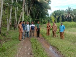 Bertujuan Meningkatkan Hasil Pertanian, Dana Desa Awat Mata Digunakan Untuk Rehabilitasi Jalan Usaha Tani