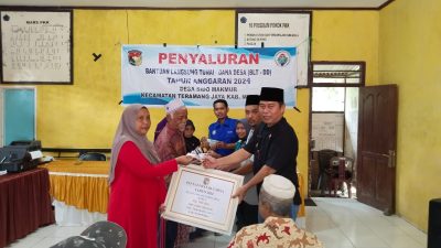 Pemdes Sido Makmur Bagikan BLT-DD Tahap 1 Ke 31 KPM