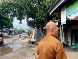 Dapat Laporan, Bupati BS Langsung Cek Jalan Rusak