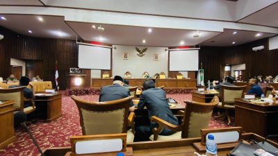 Rapat Paripurna DPRD Provinsi Bengkulu Bahas Perda No 8 Tahun 2016