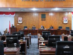 Penyampaian Rekomendasi DPRD Atas LKPJ Bupati Kaur Tahun 2023