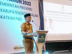 Pemprov Bengkulu Gelar Sosialisasi UU No. 1 Tahun 2022 terhadap Sinergitas Pemerintah