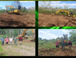 Mudahkan Akses Petani, TMMD Kodim 0409/RL Buka Badan Jalan 3,2 Km