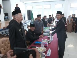 Bupati Kaur Kukuhkan Jabatan BPD Diperpanjang Dua Tahun Lagi