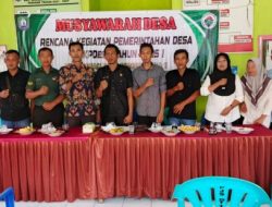 Musyawarah Desa Gunung Tiga 1 Tetapkan Rencana Kerja 2025