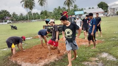 Karang Taruna Semidang Gumay Tolak Pasar Malam di Lapangan Sepakbola
