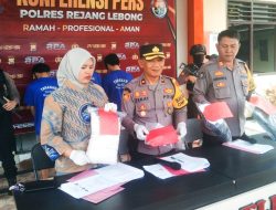 Polres RL Tangkap Lima Tersangka, dari Kasus Pencurian hingga Kasus Penganiayaan