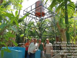 Pemdes Tanjung Bunga Bangun Sumur Bor Tahun 2024