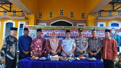 Hj. Baidari Citra Dewi SH menjaring Aspirasi di Dapil Bengkulu l