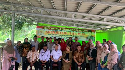 Waka lll DPRD Provinsi Bengkulu Serap Aspirasi Masyarakat di Dua Kabupaten