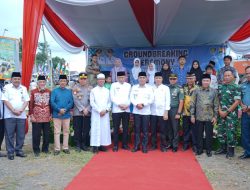 Ground Breaking Ceremony Pembangunan Masjid Agung Bengkulu Tengah, Komitmen Bupati Wujudkan Pusat Ibadah Megah