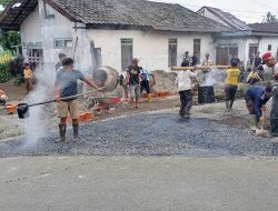Warga Kampung Baru Wujudkan Semangat Swadaya Lewat Pembangunan Jalan Hotmix