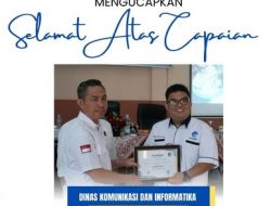 Kominfo BS Raih Penghargaan Terbaik Kedua dalam Penyampaian Tercepat Laporan Triwulan IV