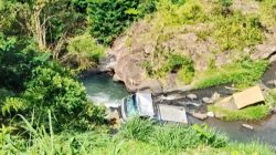 Mobil Pickup Masuk Jurang, Sopir Dilarikan ke Rumah Sakit