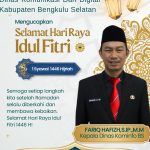 Keluarga Besar Dinas Komunikasi dan Informatika Kabupaten Bengkulu Selatan Sambut Lebaran 1444 H dengan Semangat Kebersamaan