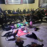 Polsek Bermani Ulu Sita 21 Motor dan 6 Ayam dalam Penggerebekan Judi Sabung Ayam