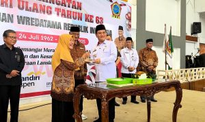 Pemprov Tegaskan Komitmen Hargai Pengabdian Pensiunan ASN di HUT ke-63 PWRI
