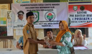27 KPM Cinta Mandi Terima BLT Secara Langsung