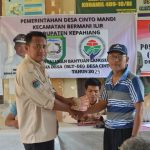 Prioritaskan Lansia dan Disabilitas, Desa Cinta Mandi Bagikan BLT-DD