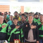 Kapolda Bengkulu Dinobatkan sebagai Bapak Ojol Provinsi Bengkulu