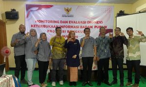 Diskominfo BS Hadiri Kegiatan Monev Keterbukaan Informasi Badan Publik Provinsi Bengkulu Tahun 2025