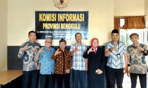Kunjungan Kepala Dinas Kominfo Provinsi Bengkulu ke Komisi Informasi Provinsi Bengkulu