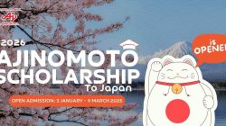 Beasiswa Ajinomoto Kembali Dibuka!