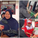 Pelayanan Prima dan Aksi Sosial, SPBU Pekalongan Bagikan Takjil di Bulan Puasa