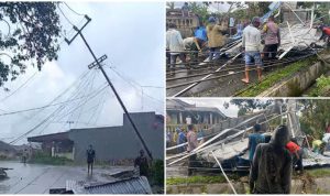 Gerak Cepat Polsek Selupu Rejang Tangani Bencana Puting Beliung di Sumber Urip