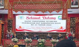 Peringati HUT ke-23, DPRD Kaur Gelar Rapat Paripurna Istimewa