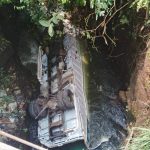 Lakalantas Tunggal di Jembatan Gardu, Truk Bermuatan Kopi Terjun ke Sungai