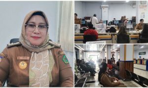 Kepala Disdukcapil Kabupaten Rejang Lebong, Rosita (foto; joko/nuansabengkulu.com)