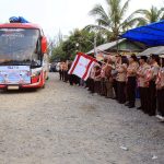 420 Anggota Kontingen Kwarda 07 Bengkulu Dilepas Menuju Jambore Nasional XII 2026