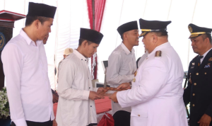 Bupati Rifai Tajudin Semangati 92 Orang Warga Binaan Rutan Kelas IIB Manna