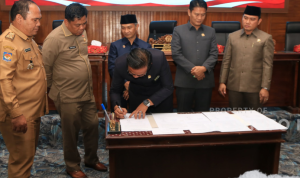 DPRD Menggelar Rapat Paripurna KUA-PPAS 2027 Kaur Disepakati