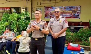 Polda Bengkulu Gelar Donor Darah dengan Melibatkan Sekitar 300 Pendonor